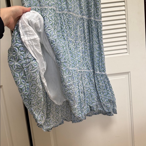 Marea Breakers Dress, Blue Geo, M - Picture 9 of 12